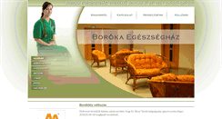 Desktop Screenshot of borokaegeszseghaz.hu